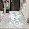 Home Carpet Door Mat Dirt Resistant Carpet Bedroom Bedside Living Room Bathroom Absorbent Simple Mat