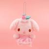 Hangyodon Kuromi Melody Pachacoo Cinnamoroll Stuffed Plush Toys Pendant Cute KT Keyring Anime Keychain Christmas Gift
