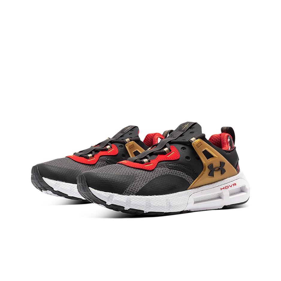 Under Armour HOVR Mega 1 MVMNT CNY Низкие кроссовки для бега Унисекс кроссовки Угольный Жадеитово-серый 3023885-100