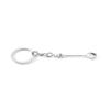 Silver Color Jewelry Gift Pendant Handmade Craft Trinkets Metal Key Chain Spoon Keychain Key Ring