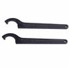 Универсальный крючковый ключ, набор из 2 штук, черный (подходит для гаек 34-36мм) Крючковый ключ, регулировка высоты, автомобиль, мотоцикл, обслуживание, ремонт