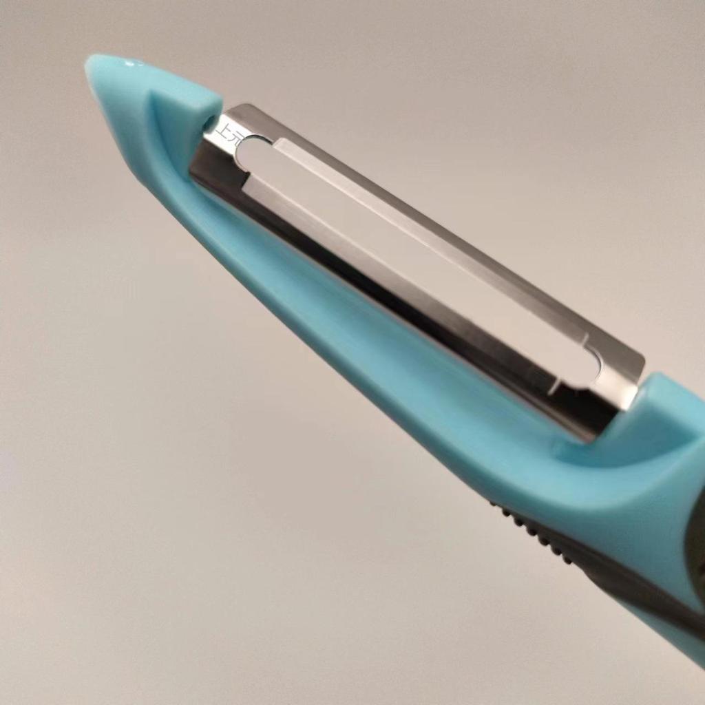 Новый стиль, нескользящая овощечистка из нержавеющей стали – кухонный инструмент для фруктов и дынь