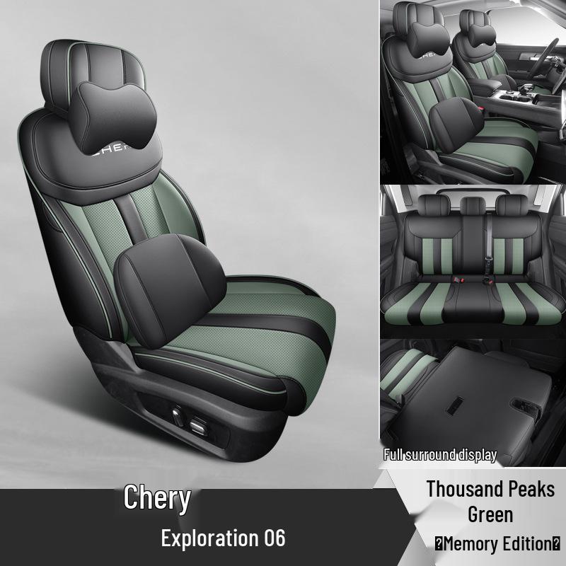 Универсальная полностью кожаная подушка на сиденье автомобиля для 2006 Explore, пятиместная, всесезонная - новая модель
