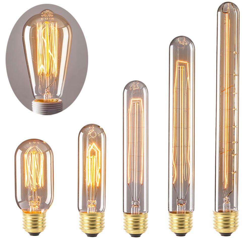 Filament Dimmable Safe Retro Light Appliance Home Lighting Incandescent Bulbs Edison Light Bulb