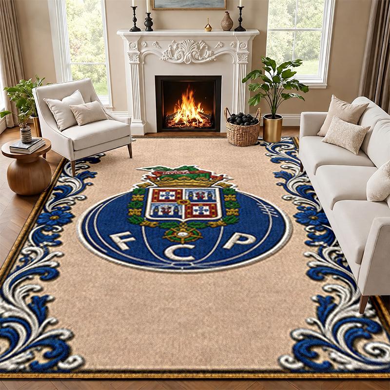FC Porto Carpet Door Mat for Living Room or Bedroom Protective Mat Under Chair Office Decoration Christmas Gift Birthday Present