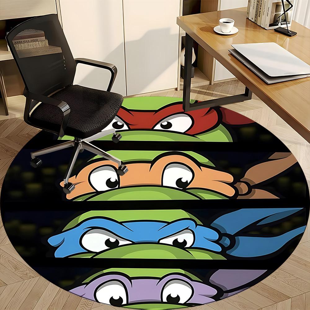 1pc TurtlesChair Carpet for Office, Non-slip, Soft and Durable Office Rug for Interior Decoration, Perfect for Office yy250925158