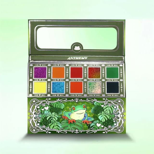 ANTHEMY - Croaking Frog 10-Color Chameleon Eyeshadow Palette