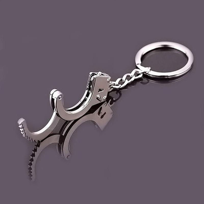Emulational Key Chains Keychain Keyfob Keyring Handcuffs Mini Size KTY