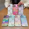 17 Air Pearl Butterfly for IPhone 16 Mobile Phone Case Love Wave for IPhone 15 Promax Silk Plating