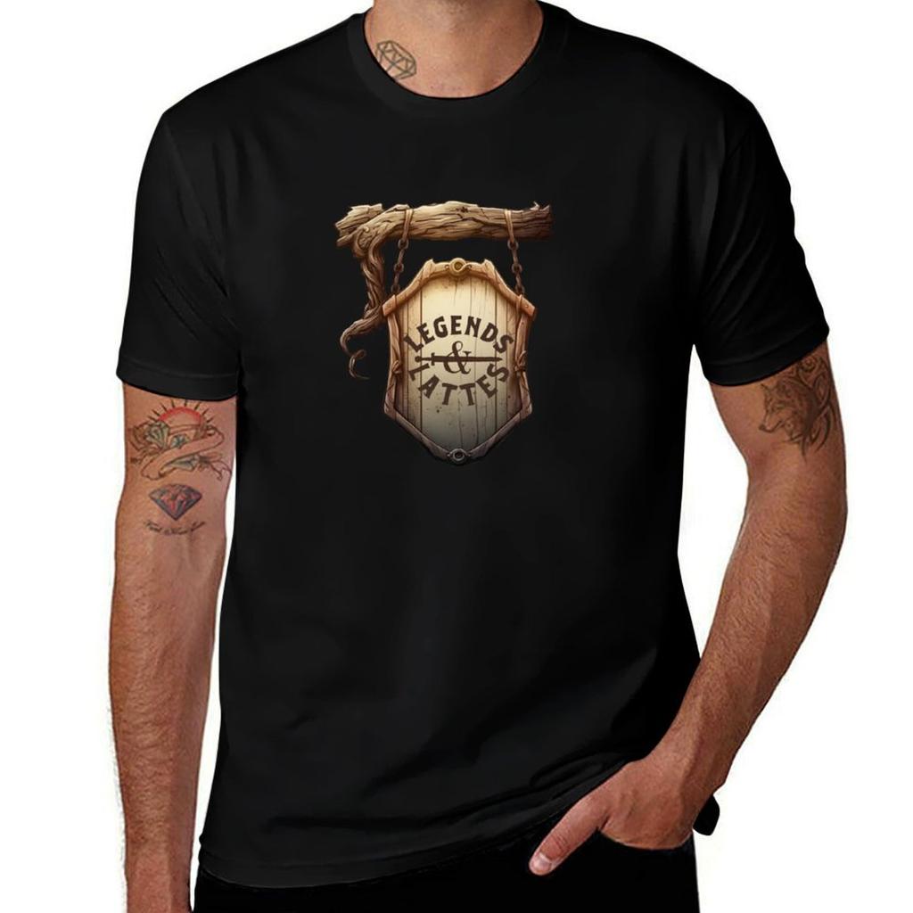 Legends Lattes Inspired Tshirt Large Size Breathable Tee Tshirt