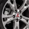 4PCS 60mm Car Wheel Hub Caps ABS 3M Adhesive Anti-Scratch For Mitsubishi Lancer Pajero Outlander L200 EVO Interior Accessories