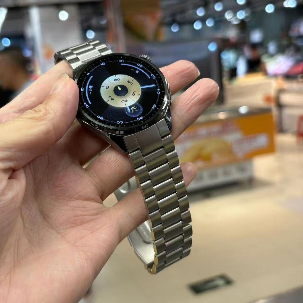 Официальный ремешок без зазора для Huawei Watch GT6 GT5 GT4 46 мм Металлический ремешок из нержавеющей стали для Huawei Watch GT6 46 мм Ремень