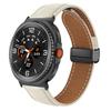 Кожаный ремешок для Samsung Galaxy Watch 8 44мм 40мм 8 Classic 46мм Аксессуар для умных часов Galaxy Ultra 47мм 2025 Магнитный ремешок
