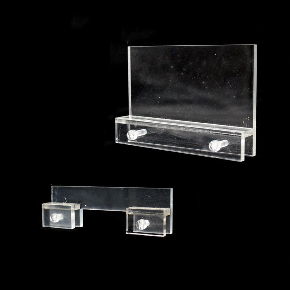 Прозрачный акриловый держатель для светодиодной лампы для аквариума без сверления, подставка для освещения аквариума