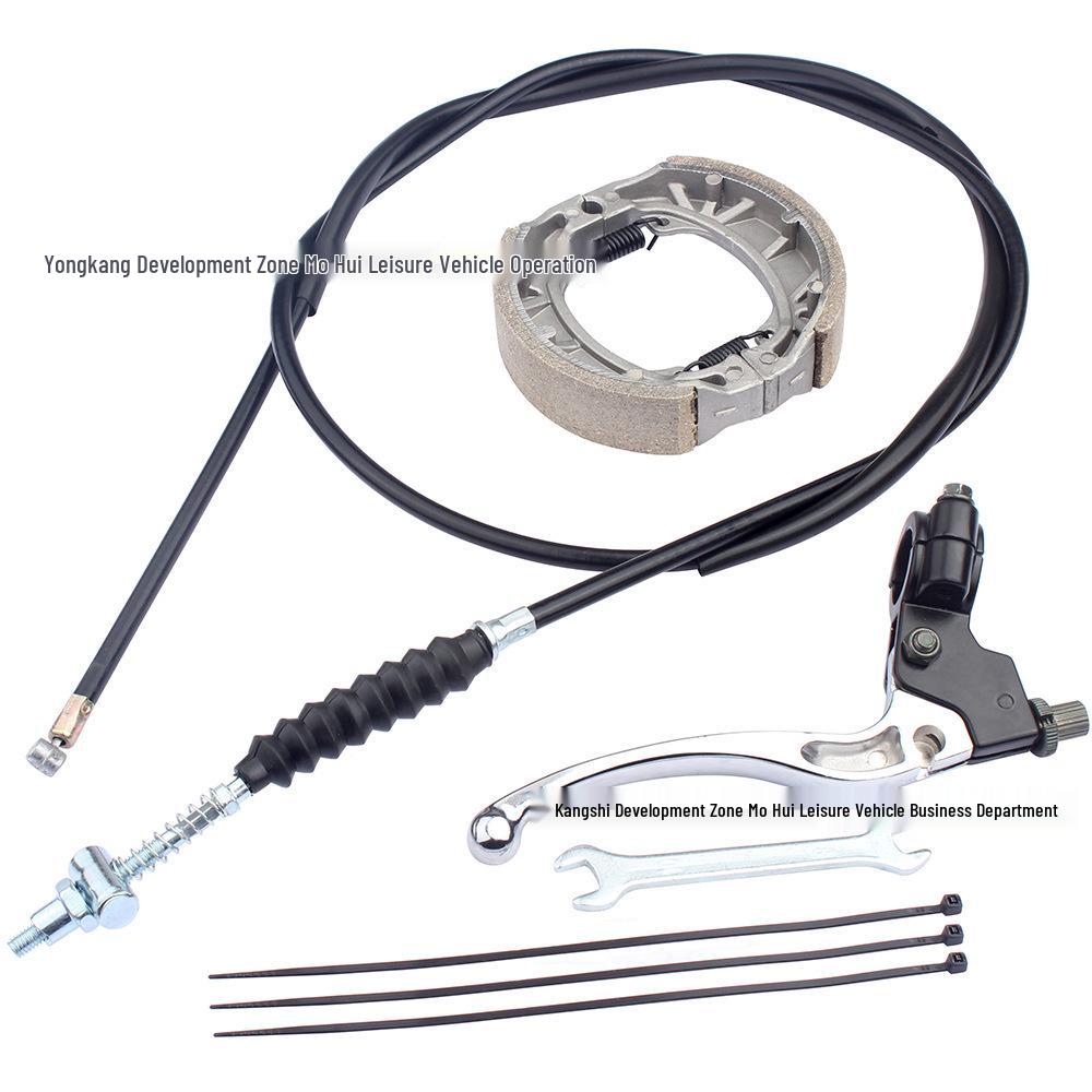 Compatible Brake Lever Cable and Hub Brake Pads for Coleman CT200U-EX BT200X Baja 196cc