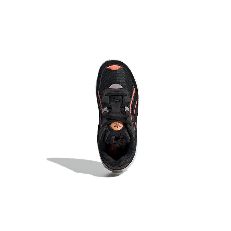adidas Оригинальные дышащие детские lifestyle-кроссовки Yung 96 Черные Дети Возраст 3-7 лет EE7556