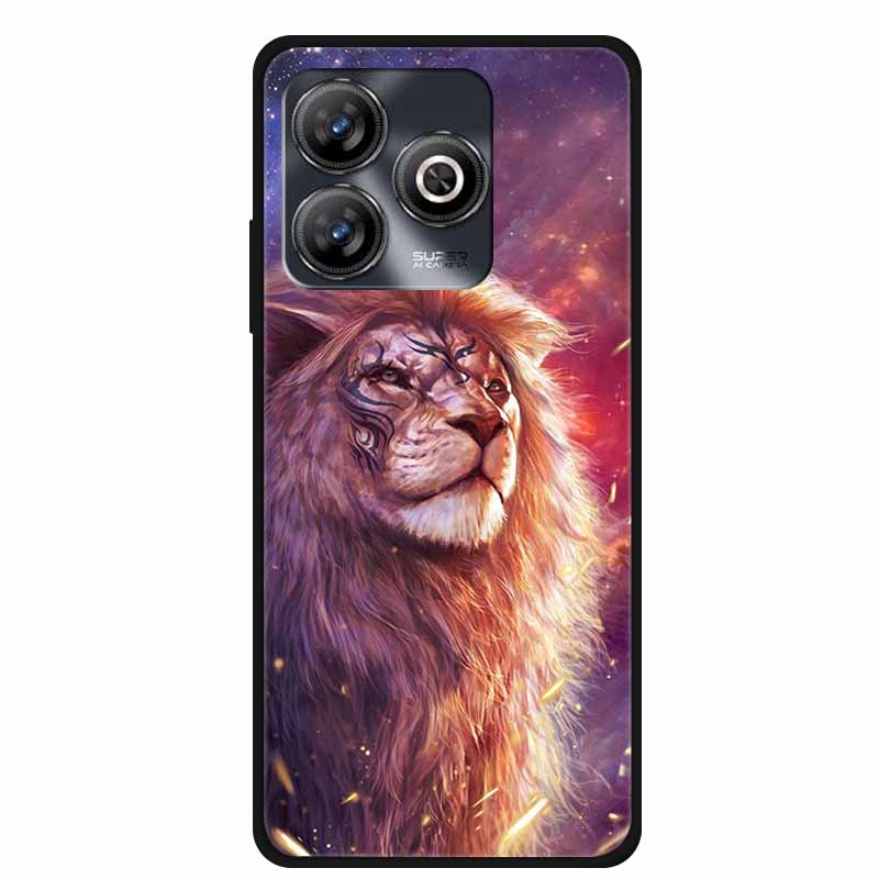 Phone Case For ZTE Blade A75 4G Back Cover Case Shockproof Black Silicone Soft Funda For ZTE Blade A75 4G Case A 75 6.6" Coque