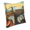 The Persistence Of Memory Cushion Cover 45X45Cm Salvador Dali Painting Art Velvet Cute Pillow Cases For Sofa Home Decor