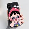 Cute Case For TCL 505 (T509K) (T5094) Fundas Capa Printing Shell Protective Cover Soft Silicone Cartoon Phone Casing Coque