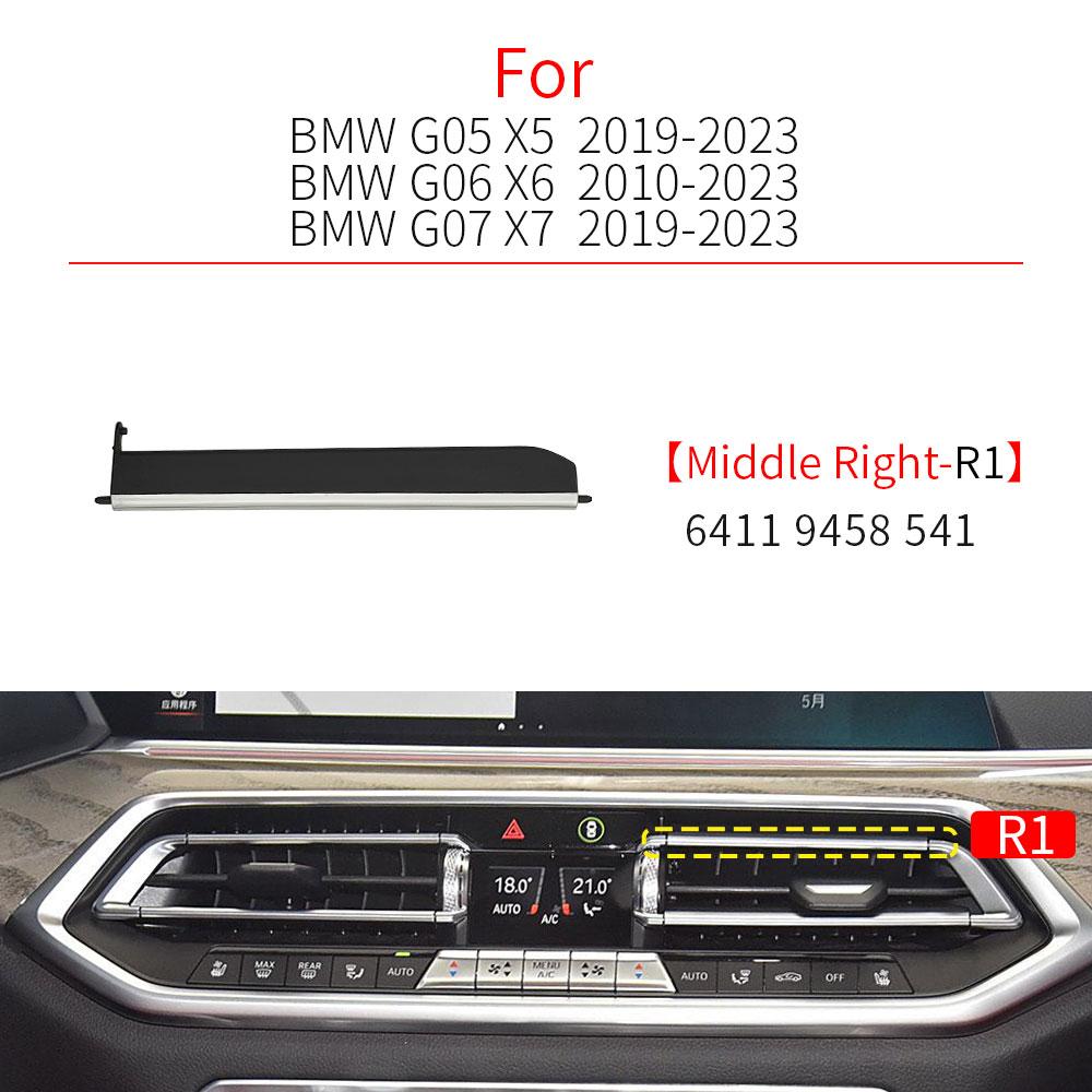 Для BMW G05 G06 G07 Автомобиль Передняя Решетка Воздухозаборника Зажим Накладка Детали Комплекты для Ремонта Выхода A/C Аксессуар Для BMW X5 X6 X7 64119458541