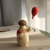 Wooden Carvings Mushroom Figurines Gifts Creative Ornaments Home Decorations and Decorations