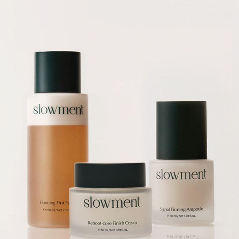 Набор Slomont Slow Aging из 3 предметов (эссенция + ампула + крем)