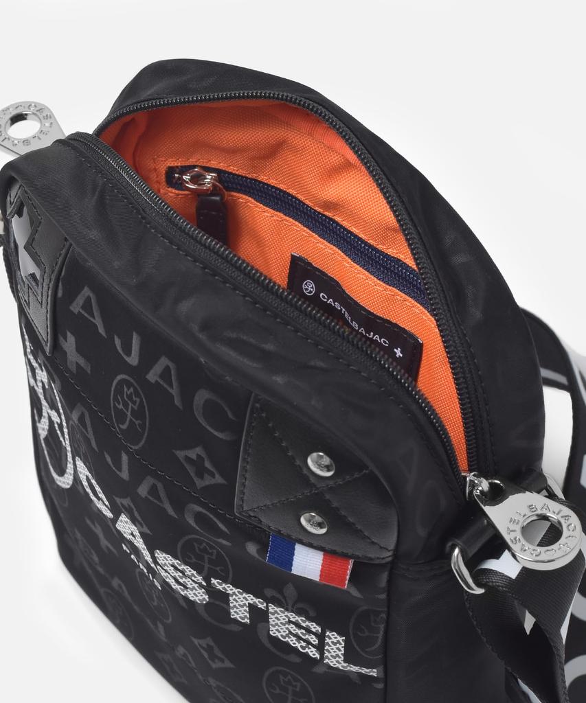 CASTELBAJAC Мужская черная наплечная сумка Pase