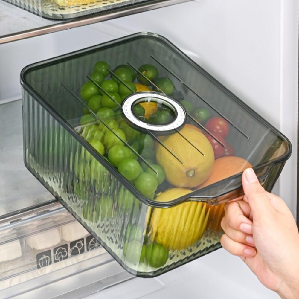 Stackable Food Storage Containers Food-Grade Kitchen Organizer Refrigerator Storage Box Kitchen