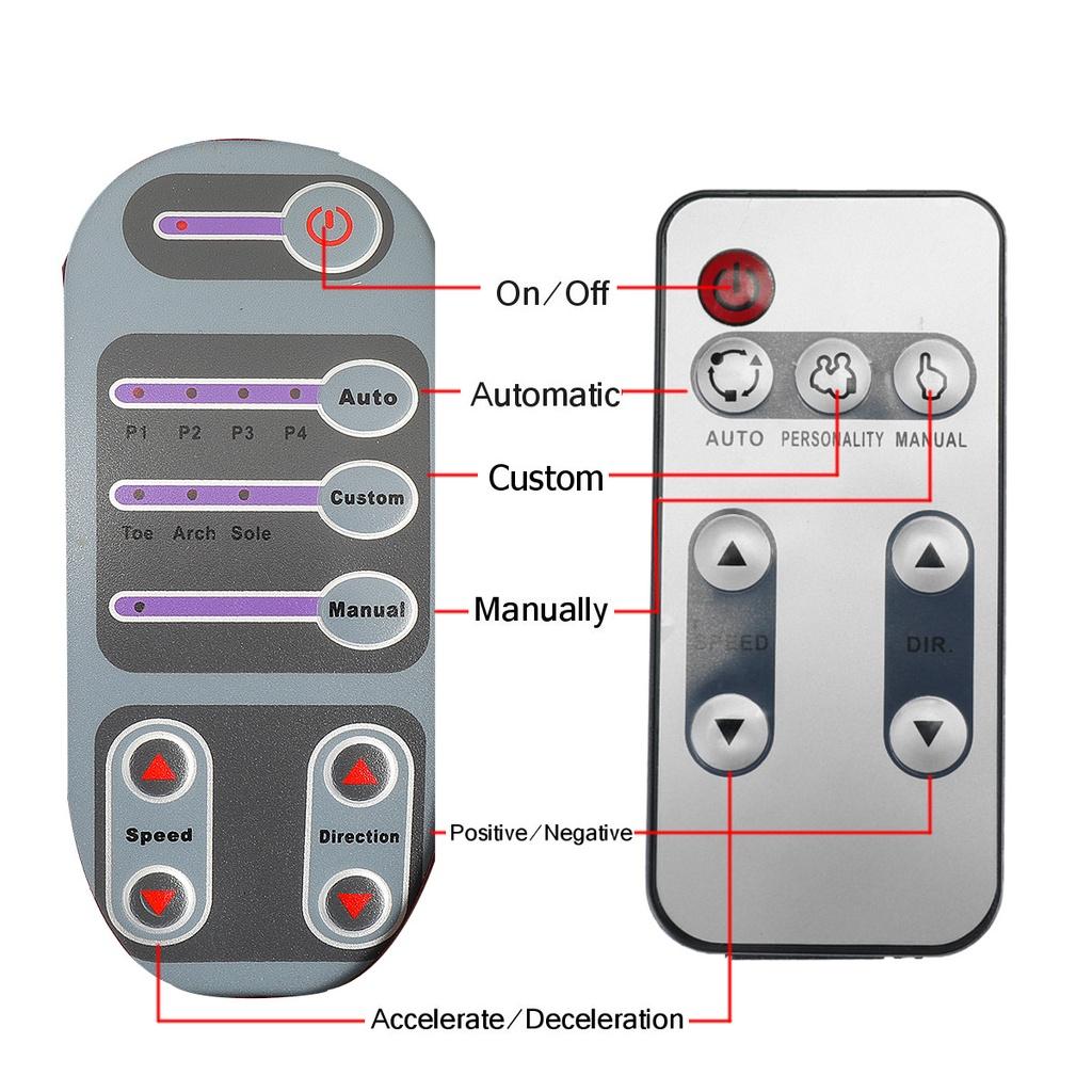 Электрический массажер для ног и тела с подогревом 220 В 3 режима Рефлексология Икры Ноги Снятие боли Расслабление Разминающий ролик Вибрационная машина