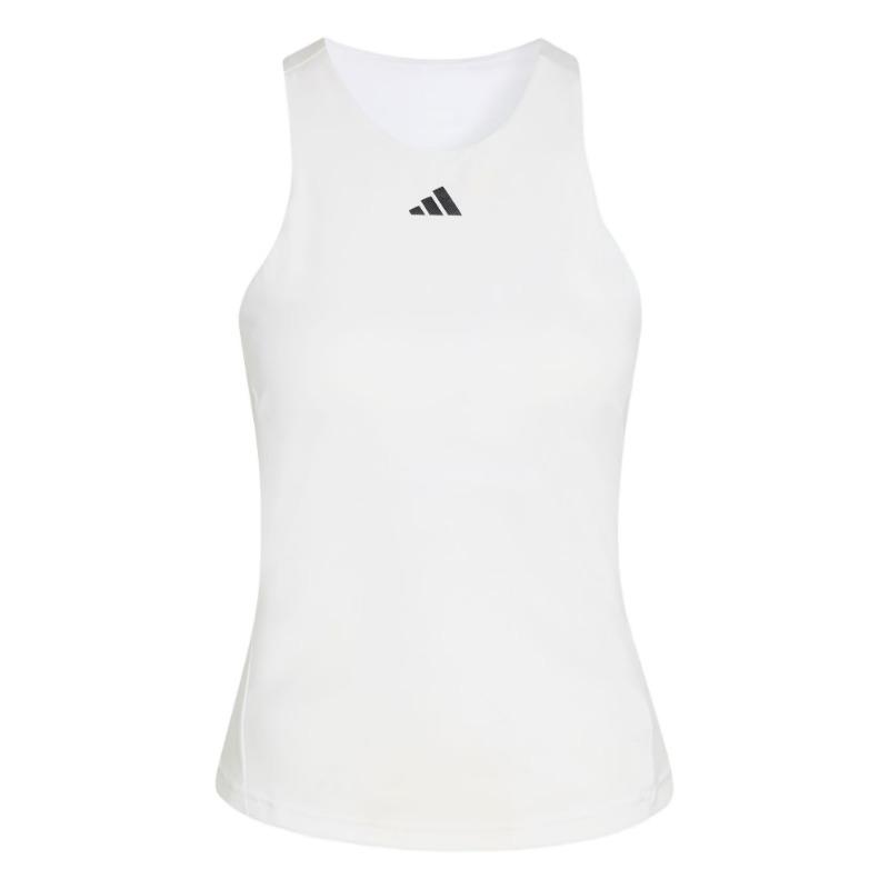 adidas Женский белый облегающий топ-майка для тенниса Australian Open KE8863