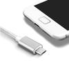 Micro USB Cable - PROSHOP - 1M - Silver Nylon - Android Compatible - Micro USB Connector