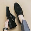 Boots Men Business Loafers Casual and Comfortable Brand Men Shoes Italian Gentleman's Social Shoes Black Brown Size 38-46