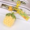 Avocado Knitted Keychain Mango Watermelon Weaved Keyrings Crochet Fruit Key Chain  Handbag Charms