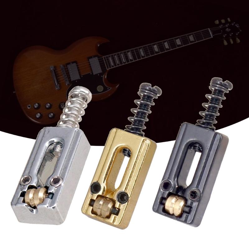 6 Pcs Electric Guitar Replacement Bridge Saddle Guitar Tremolo Bridge Saddles