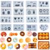 Suyasuwa Miniature Bread Silicone Mold Over 100 Types of and More Molds, 16-Piece Set, Bread, Sweets,