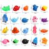 Colorful Sound Squeaky Children Bath Toys Swimming Water Toys Float Shower Toy Baby Bath Toys