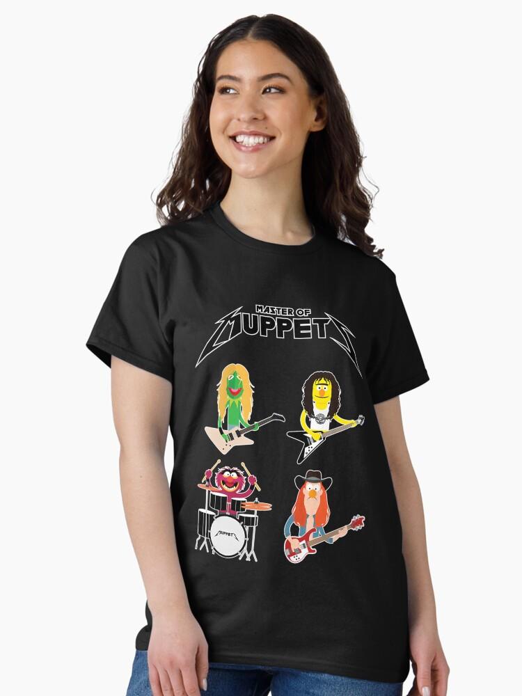 Master Of Muppets - Muppets As Metallica Band Classic T-Shirt