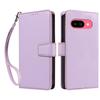 For Google Pixel 9a Case RFID Blocking Leather Wallet Flip Phone Cover with Wrist Strap
