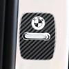 4pcs Slim Design Car Door Lock Cover Emblem Stainless Steel Protective Case Compact Exterior Decoration Auto Accessories For BMW npmk56