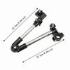 Stainless Steel Bicycle Umbrella Holder Adjustable Clamp Umbrella Holder Clamp  for Scooter