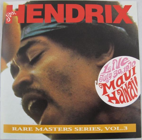 CD JIMI HENDRIX - Rare Masters Series, Vol.3 TGPCD134 GENUINE PIG 1990 Italy Rock Used