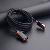 Прочный USB-удлинитель в плетеной нейлоновой оплетке длиной 150 см для зарядки