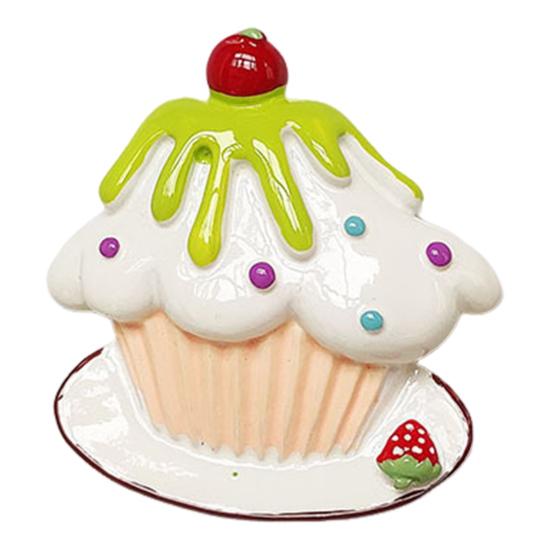 3D-магнит на холодильник в виде кекса, имитация десерта, магнит на холодильник из смолы для домашнего офиса, кухонного шкафчика, имитация украшения для еды