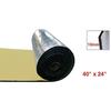 Isolant thermique de voiture SOURCING MAP Tapis isolation acoustique voiture porte capot moteur 10mm 40"x24" 100x60cm