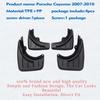 2007 2008 2009 2010 передние и задние 4 шт. для Porsche Cayenne, брызговики на крыльях, брызговики, автомобильные аксессуары es