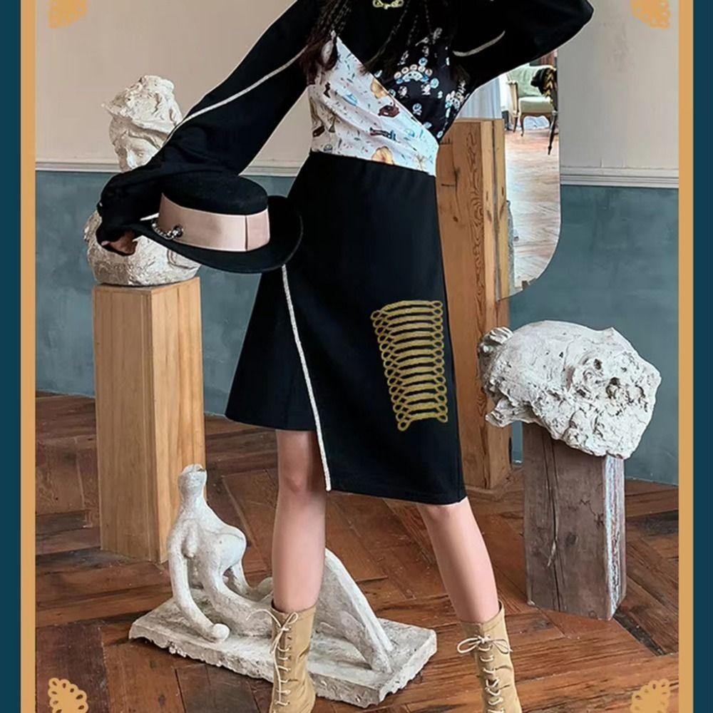 Trapezoidal Costume Decorative Applique Gold Wire Cord Embroidery Applique Dresses