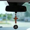 Библейский стих Подвеска-крест для зеркала заднего вида автомобиля