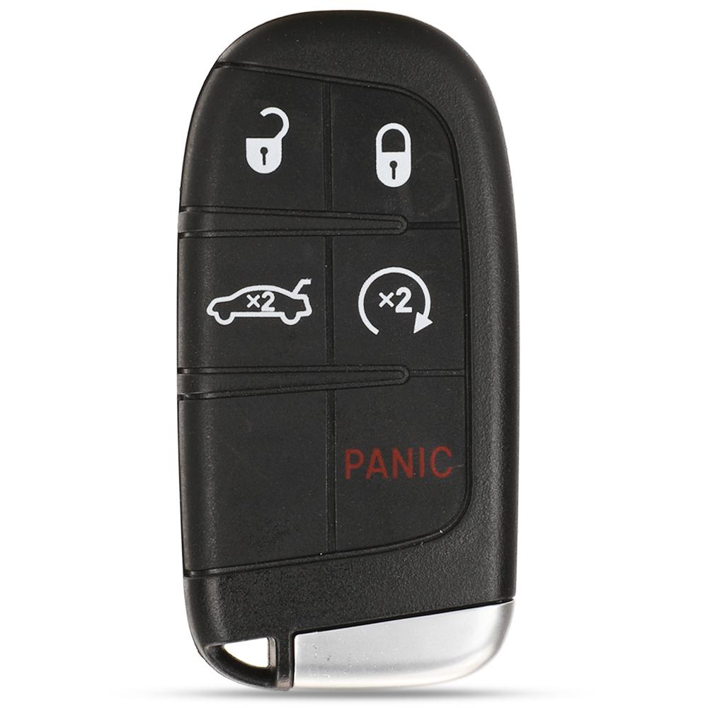 Jingyuqin Для Jeep Grand Cherokee Dodge Ram 1500 Journey Charger Dart Challenger Durango Chrysler 300 Корпус Пульта Дистанционного Ключа 2/3/4/5 Кнопок