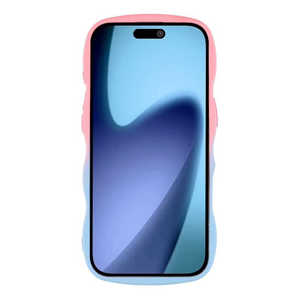 For iPhone Air Case Gradient Color Rubberized TPU Phone Cover
