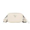 Trendy Solid Color Camera Bag with Diamond Lattice, Wide Strap & Letter Design - Women's Crossbody & Single Shoulder